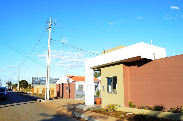 Frente do Residencial Bom Tempo em Paraibano