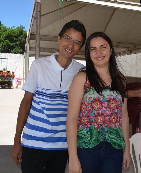 Vereador Cidielson e Tuany esposa de Dr. Alexandre. O peso da família contribuiu para a decisão de Dr. alexandre. Foto:Leo Lasan