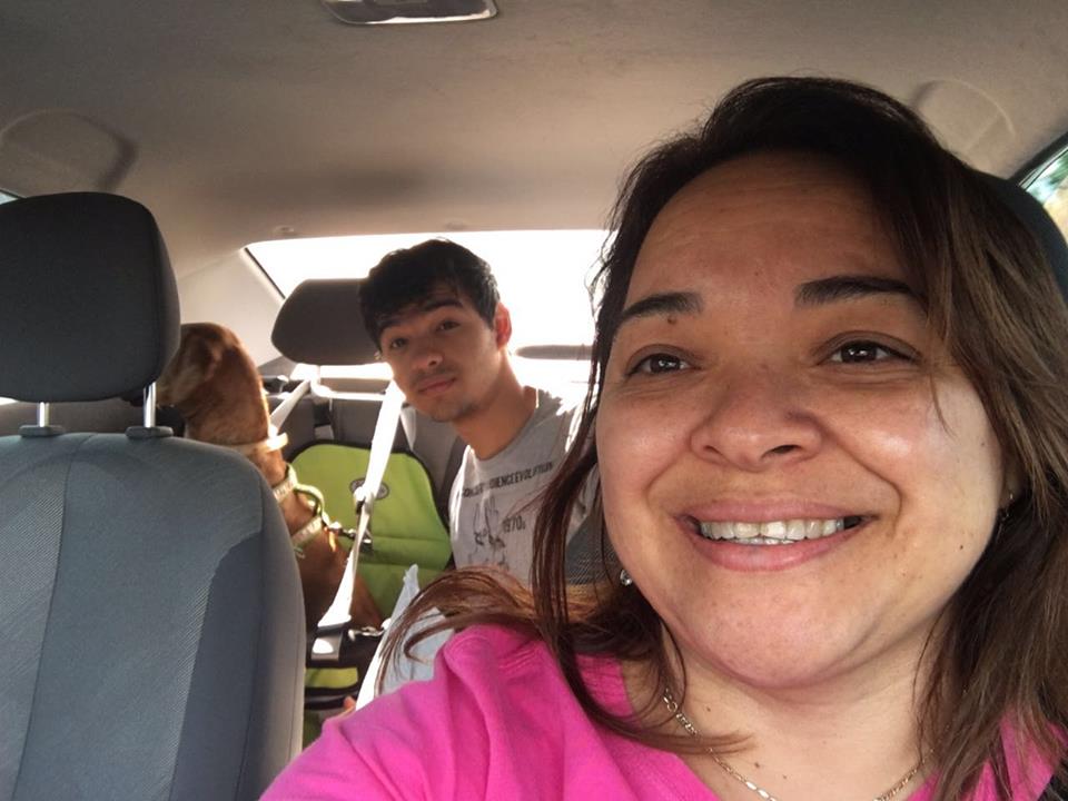 A foto foi tirada minutos antes da família sair de Fortaleza para o trágico destino.