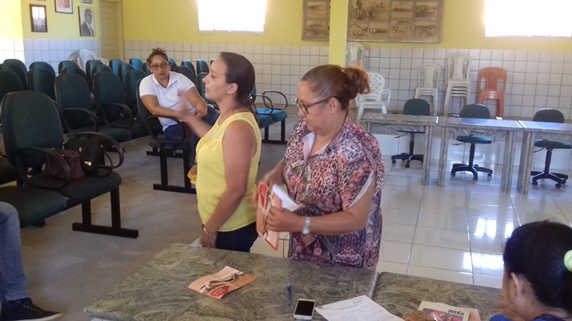 Profissionais do HEMOMAR-Balsas em Palestra na Câmara Municipal de Paraibano Foto:Lasan