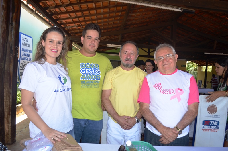 Arícia, Hugo, Dr. Jetro e Dr. Francisco Furtado