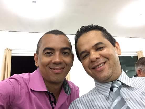 Irmão Cícero e pastor Eliedson Pereira.