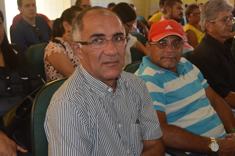 Vice-prefeito Francisco Noleto e secretário adjunto de agricultura Dugero.