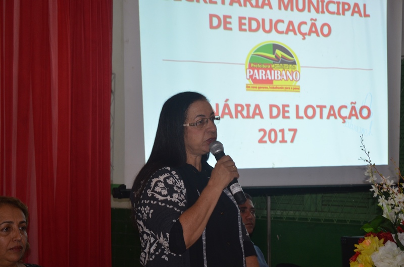 Secretária de educação de Paraibano Doralina Coelho. Foto:Lasan