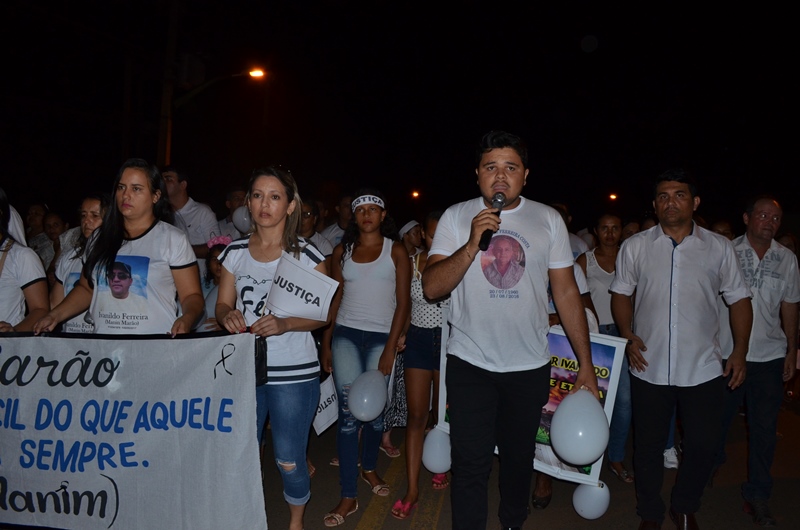 Vereador Denis Nascimento, que teve o pai vítima da violência em 2016.