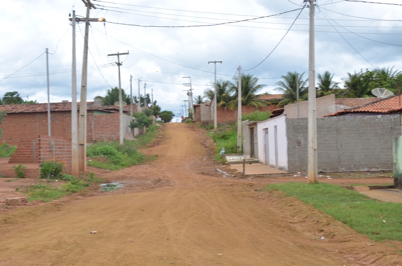 Rua do Progresso na Vila Maurício.